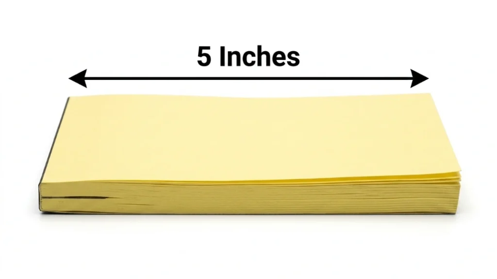 how long is 5 inches