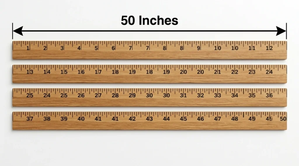 How Long Is 50 Inches