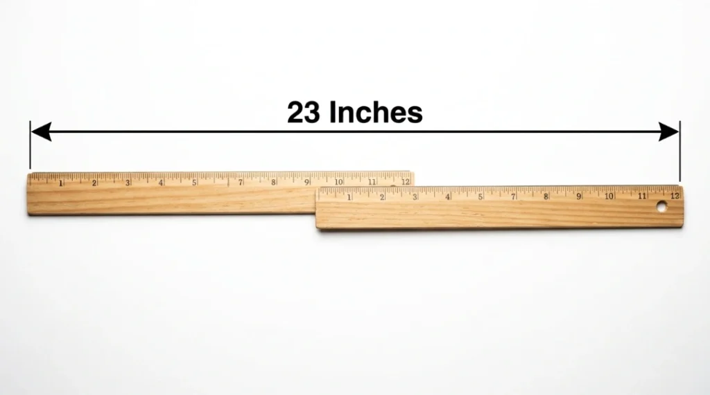 How Long Is 23 Inches