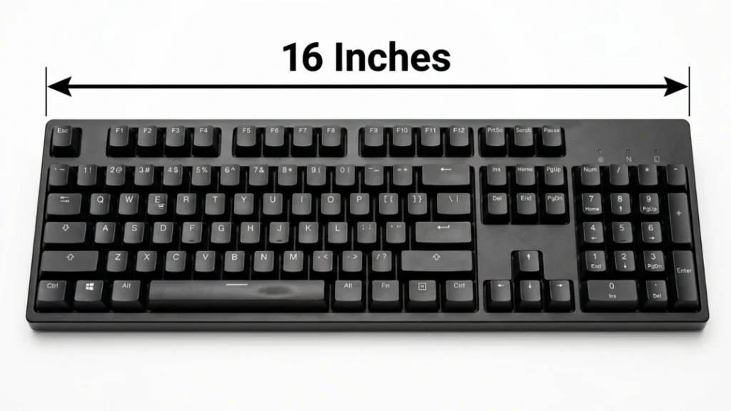 How long is 16 Inches