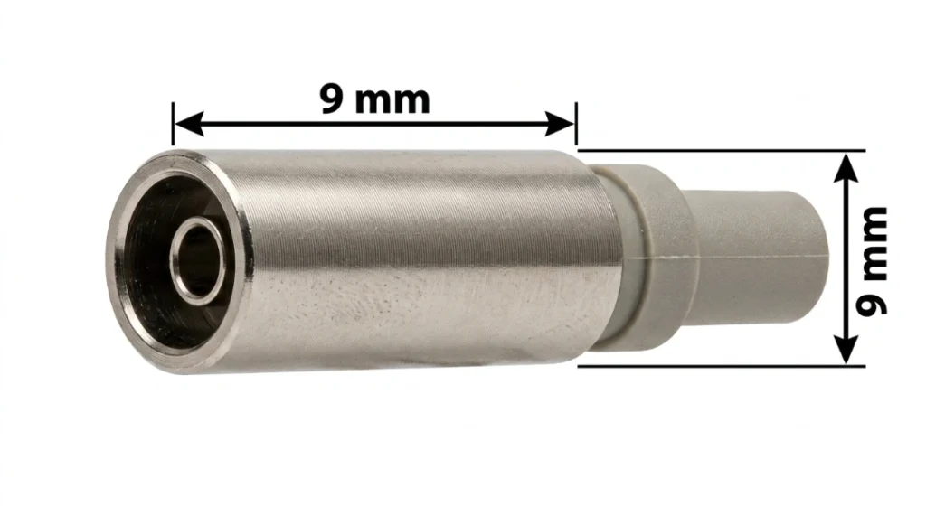 How big is 9mm