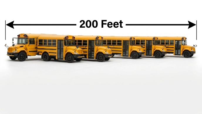 How Long Is 200 Feet