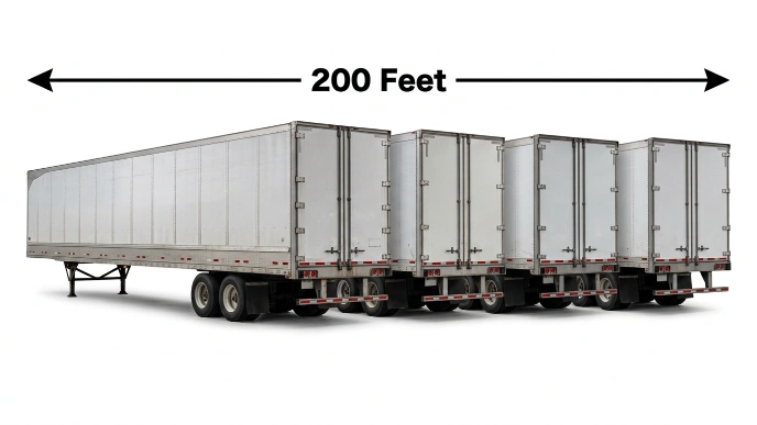 How Long Is 200 Feet