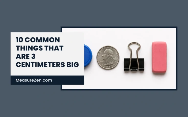 How Big Is 3 Centimeters