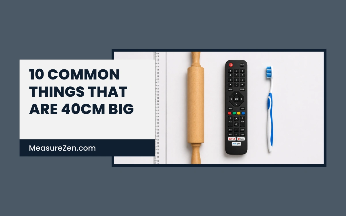 How Big Is 40cm