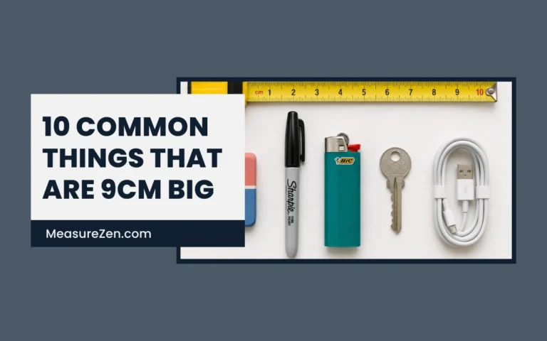 How Big Is 9cm