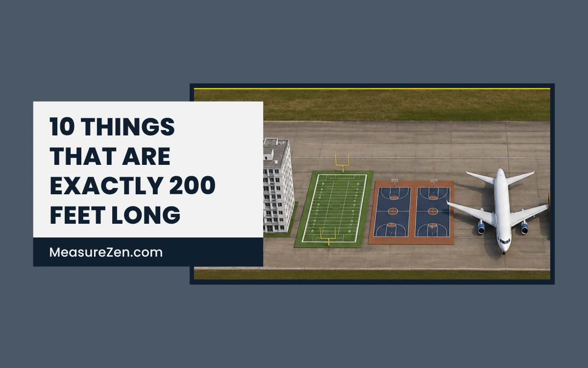 How Long Is 200 Feet
