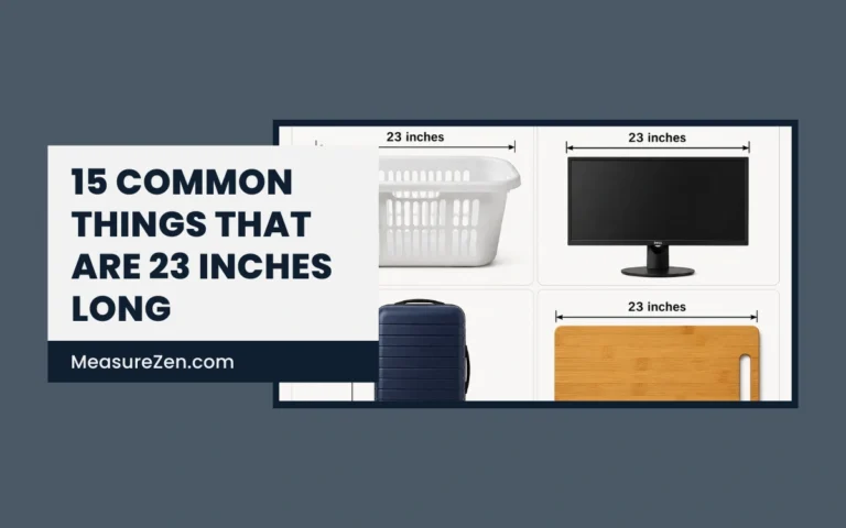 How Long Is 23 Inches
