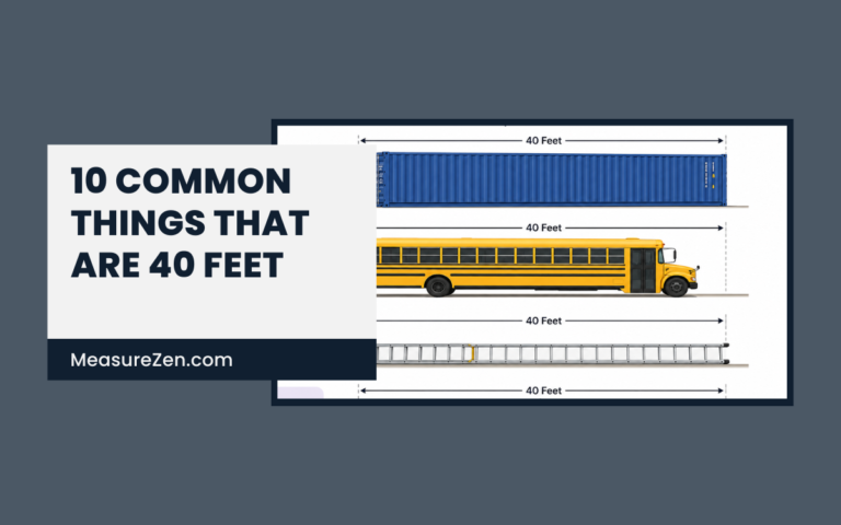 How Long Is 40 Feet