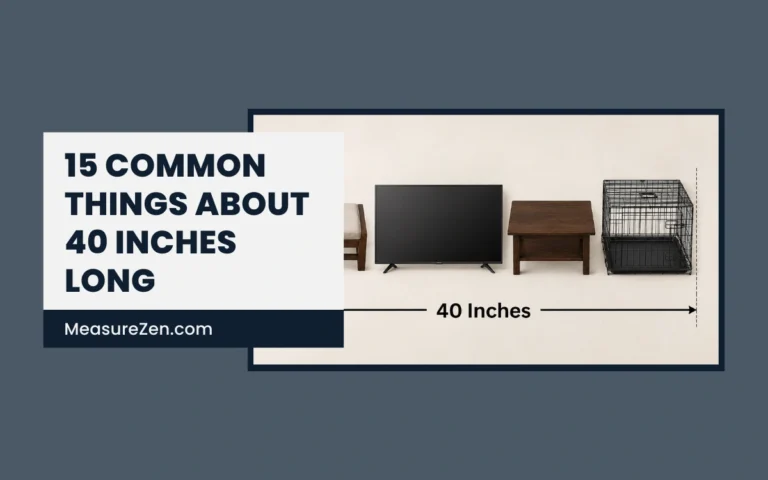 How Long Is 40 Inches