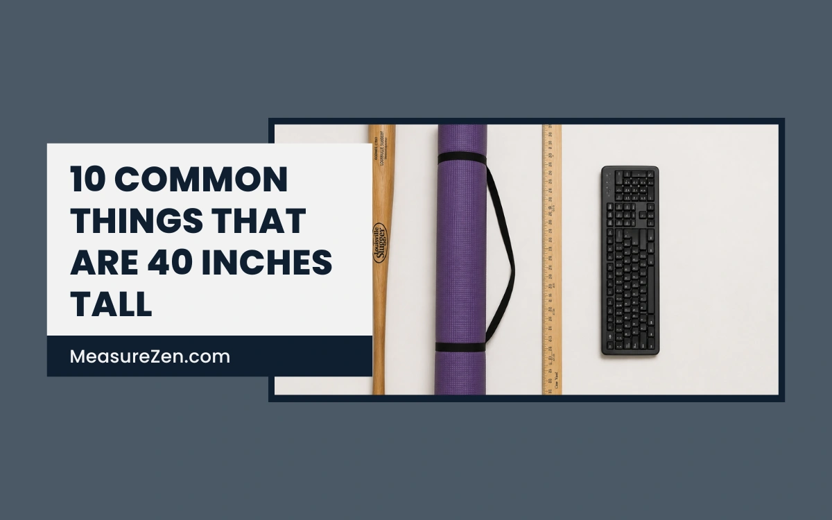 How Tall Is 40 Inches